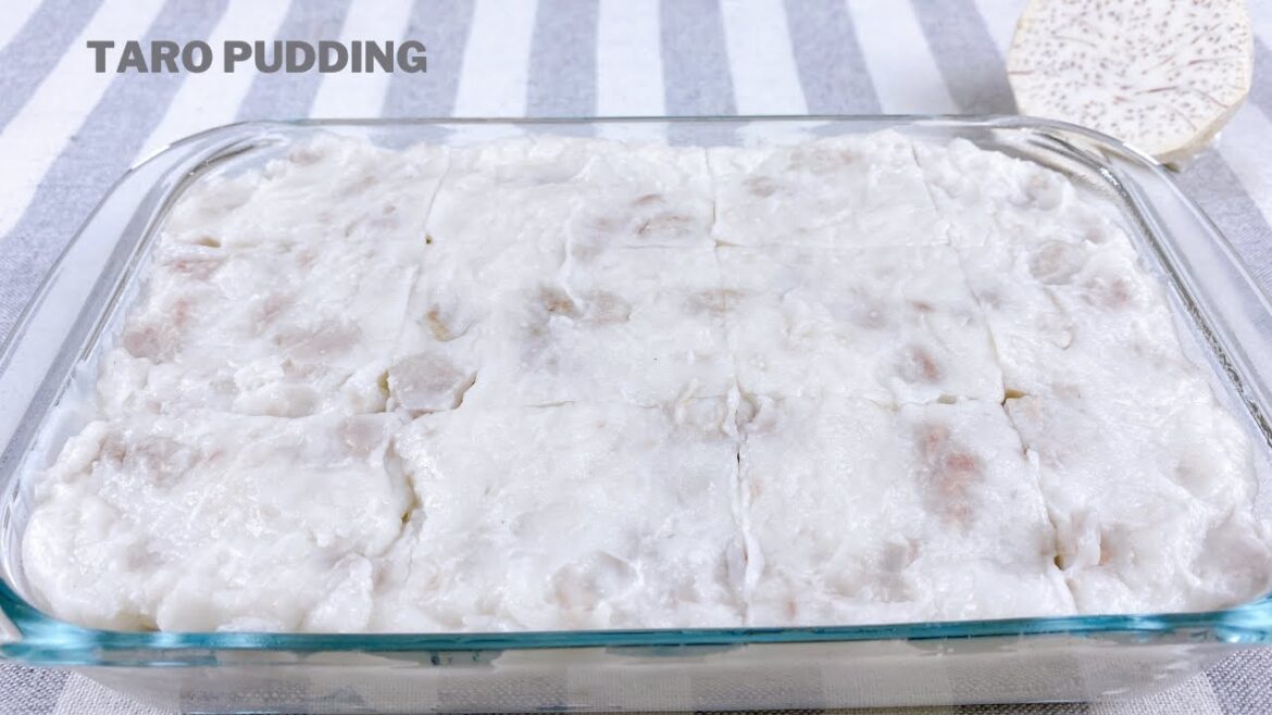Rice Pudding with Taro Recipe