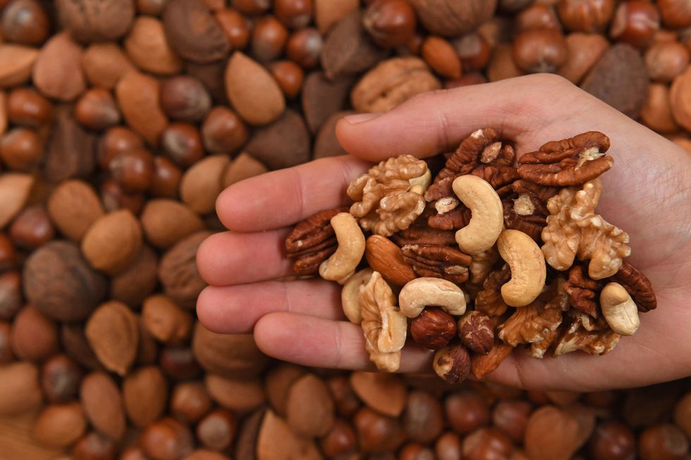 A handful of nuts