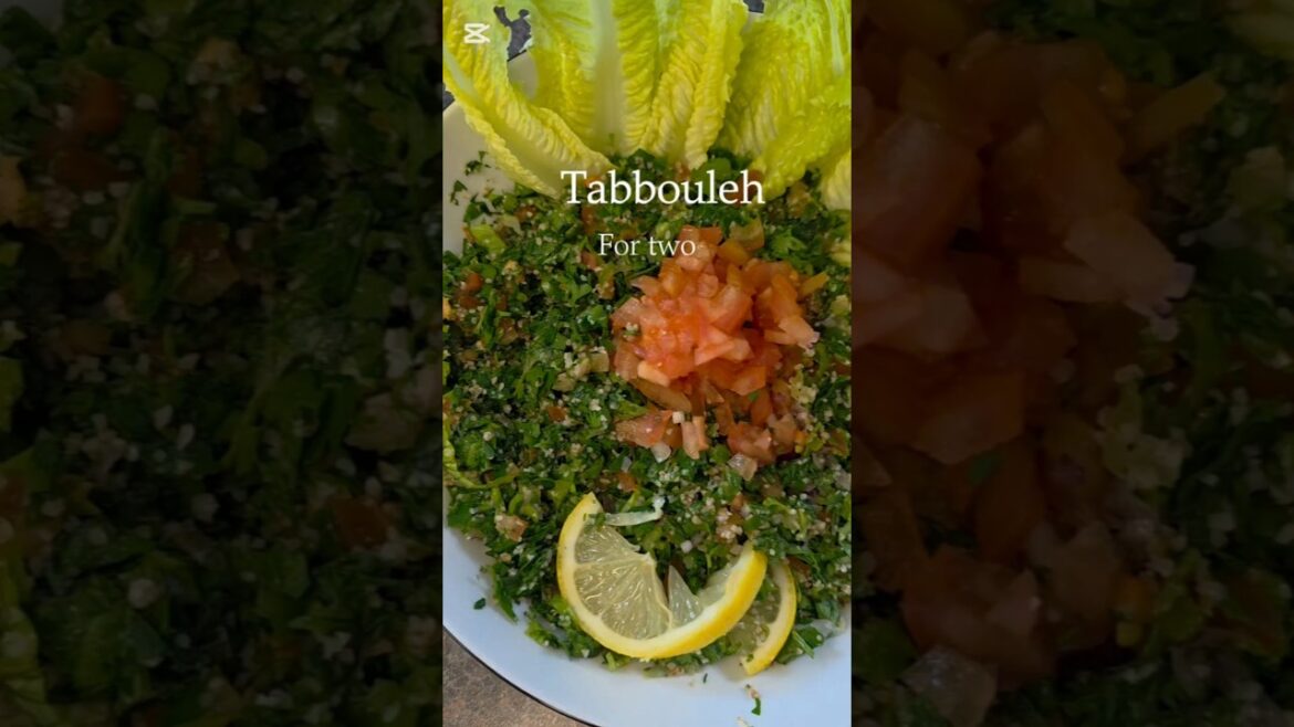 Tabbouleh - Don't miss this salad!!! #tabbouleh #lebanon #تبولة