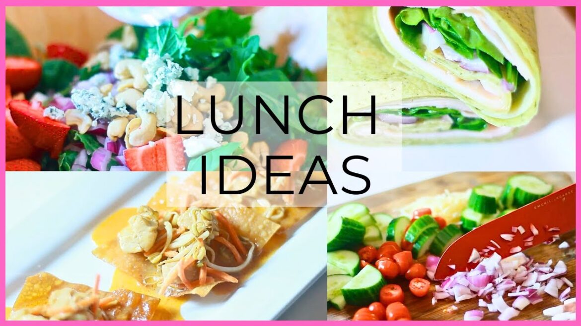 EASY HEALTHY LUNCH RECIPES for WORK and SCHOOL | Salad Recipes | MEAL PREP for My FAMILY of 7