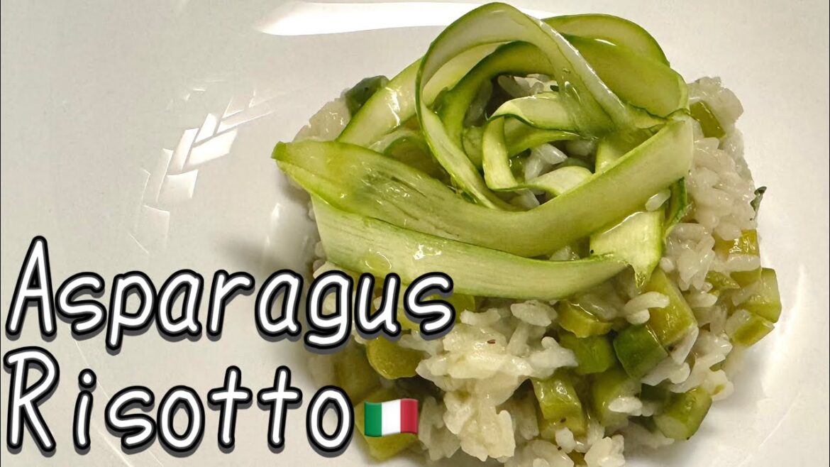 【Asparagus Risotto】simple, creamy, and packed with spring flavor☘️ 【Asparagus Risotto】simple, creamy, and packed with spring flavor☘️