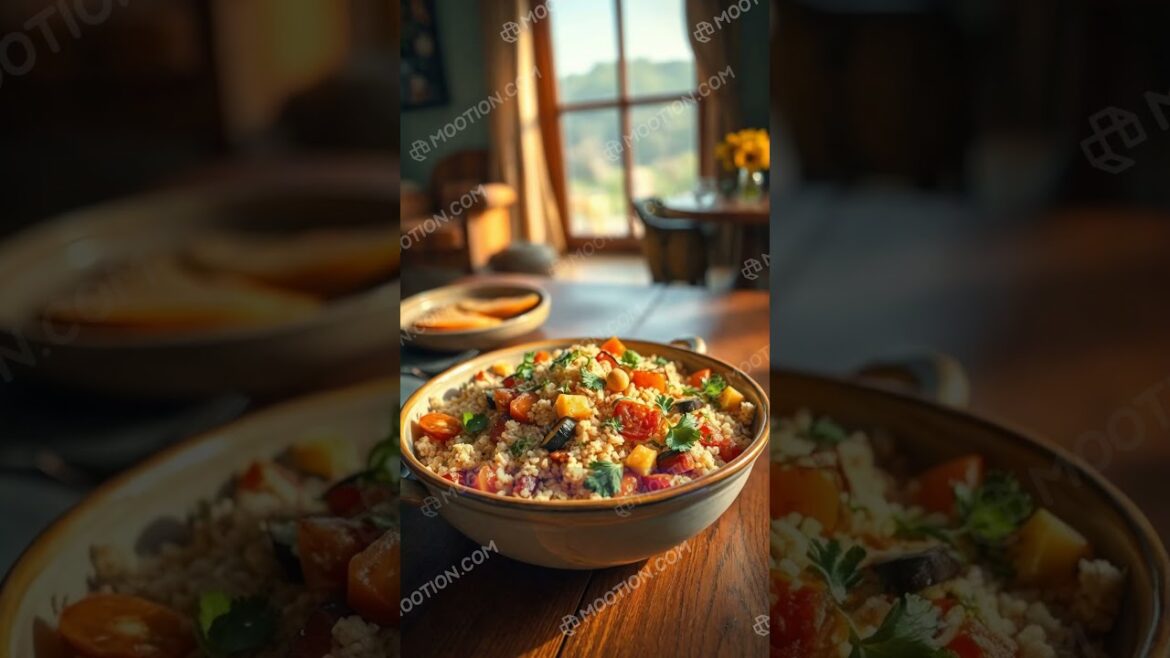 Authentic Moroccan Couscous Recipe | Traditional & Delicious!#MoroccanCouscous#usa #video #canada