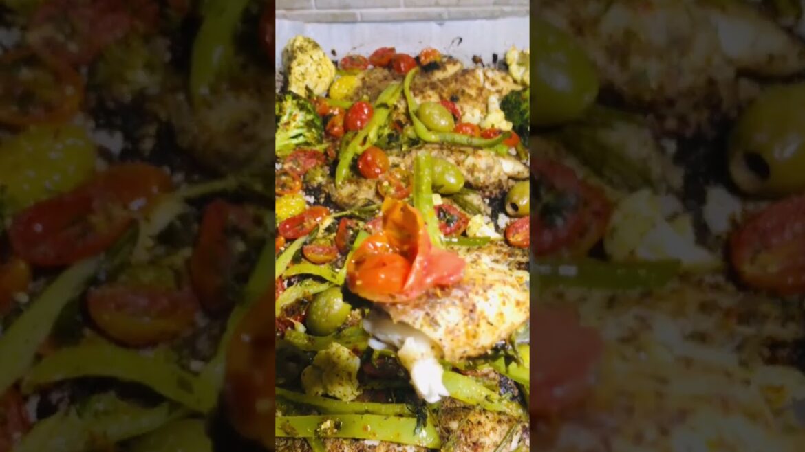 Tilapia  Mediterranean Sheet Meal