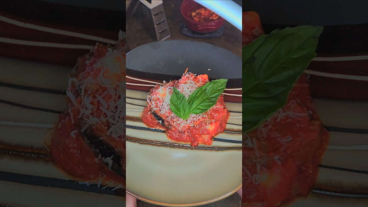 My Modern Parmigana for Italian Cuisine Lovers!