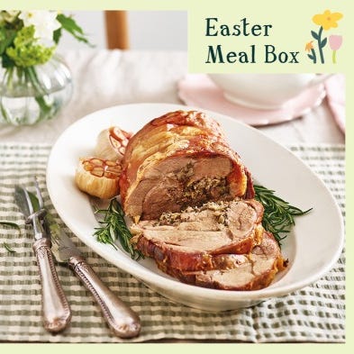 Lamb Easter Dinner Box for 6
