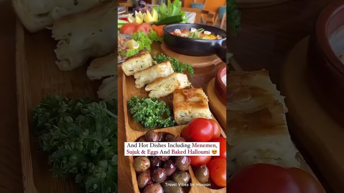 A Turkish Royal Breakfast #travel #food #foodie #turkishfood #love #tea #bread #breakfast #cheese