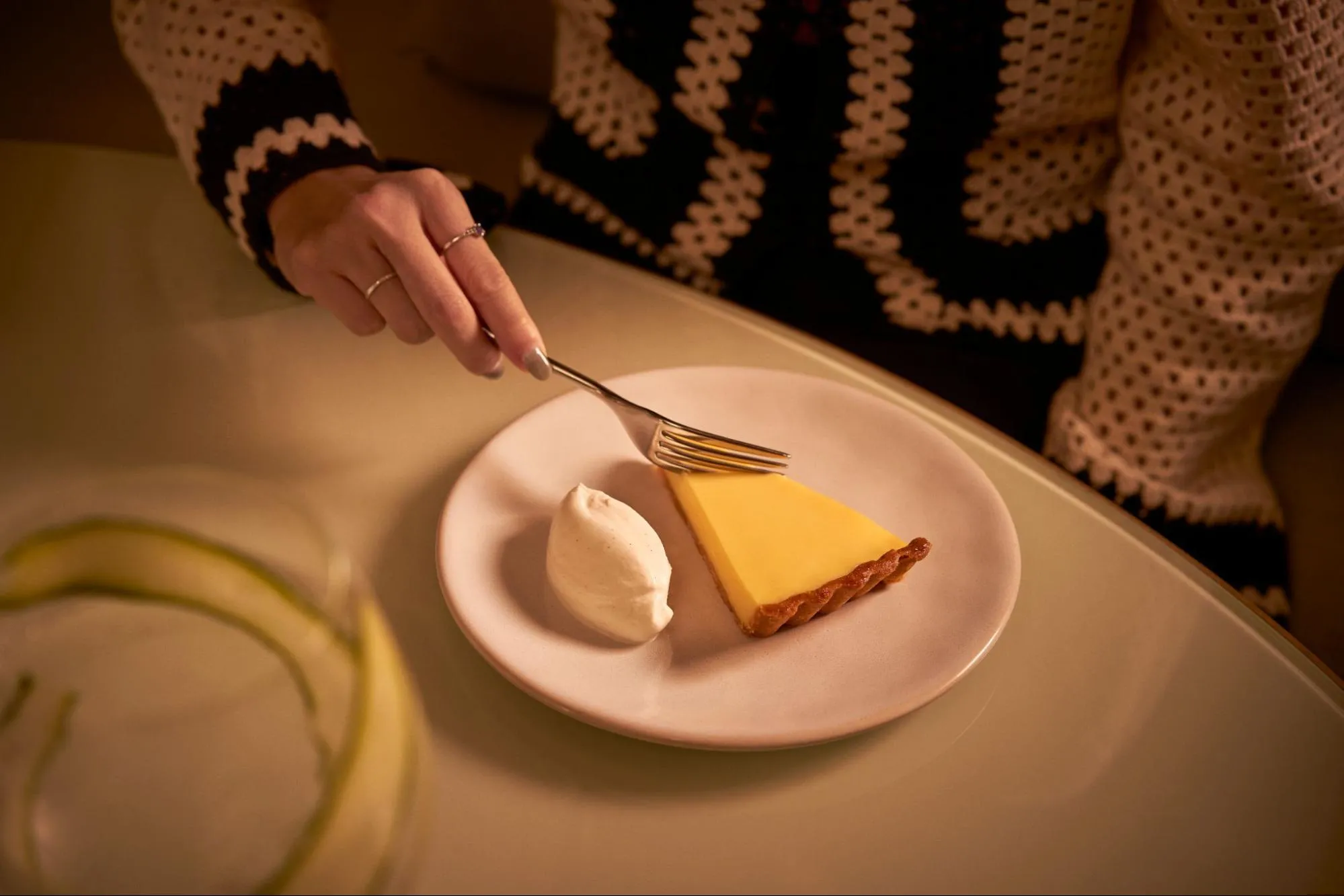 La Terrace Singapore lemon tart