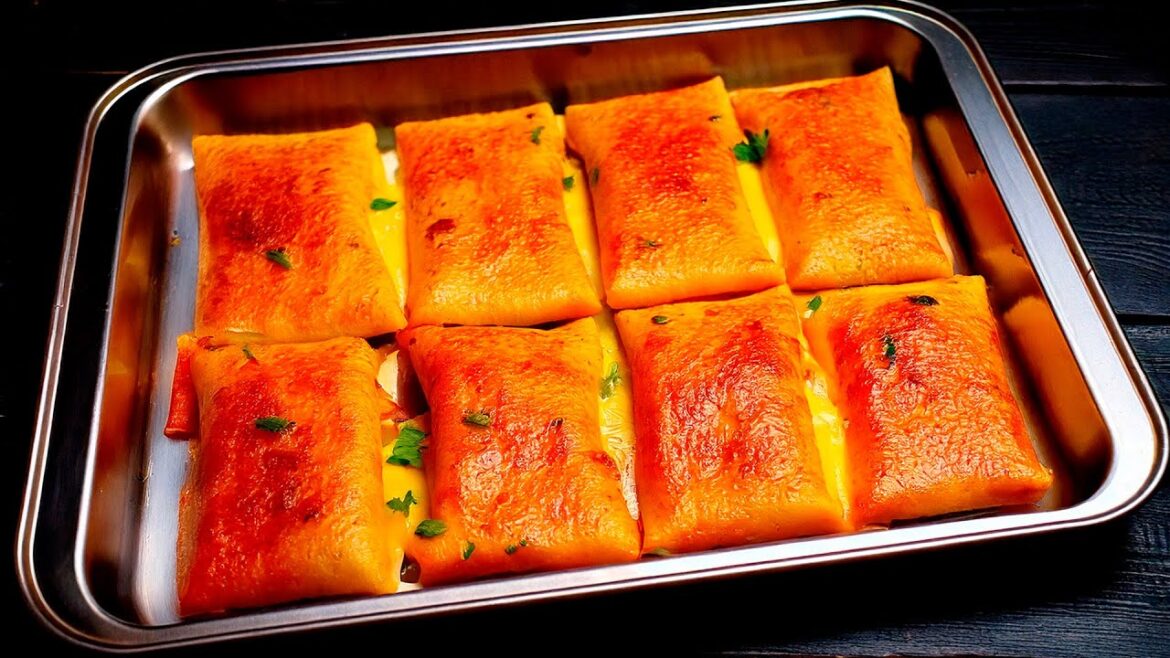 SIE WERDEN NICHT GLAUBEN, WIE DAS ZUBEREITET WIRD! Ein sehr leckeres Rezept für Fisch im Fladenbrot.