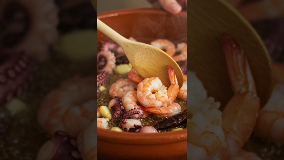 tajine aux crevettes Pil Pil