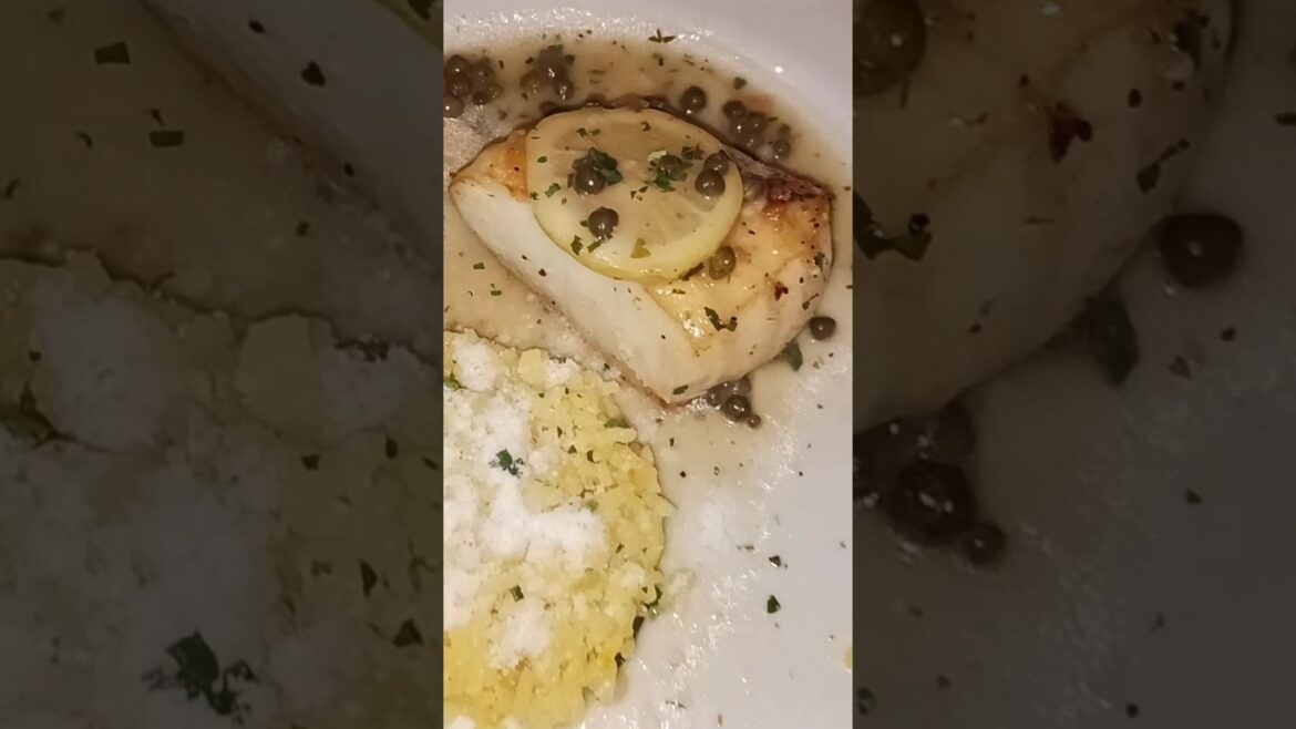 $49 Chilean Sea Bass The Bootlegger Italian Bistro Las Vegas #fish #italian #dinner #lasvegas