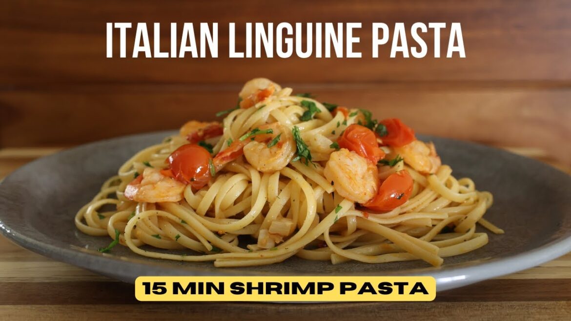 Linguine Shrimp Pasta | Authentic Taste of Italy in Every Bite!