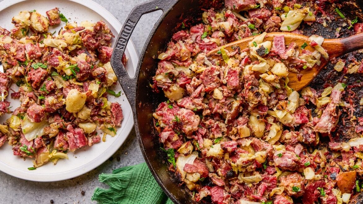Corned Beef And Cabbage Hash Corned Beef And Cabbage Hash