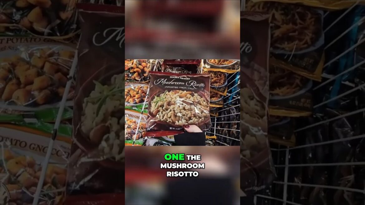 Trader Joe's 6-Minute Gourmet Hack! Easy Italian Mushroom Risotto.