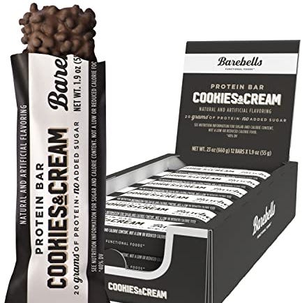 Protein Bars Cookies & Cream