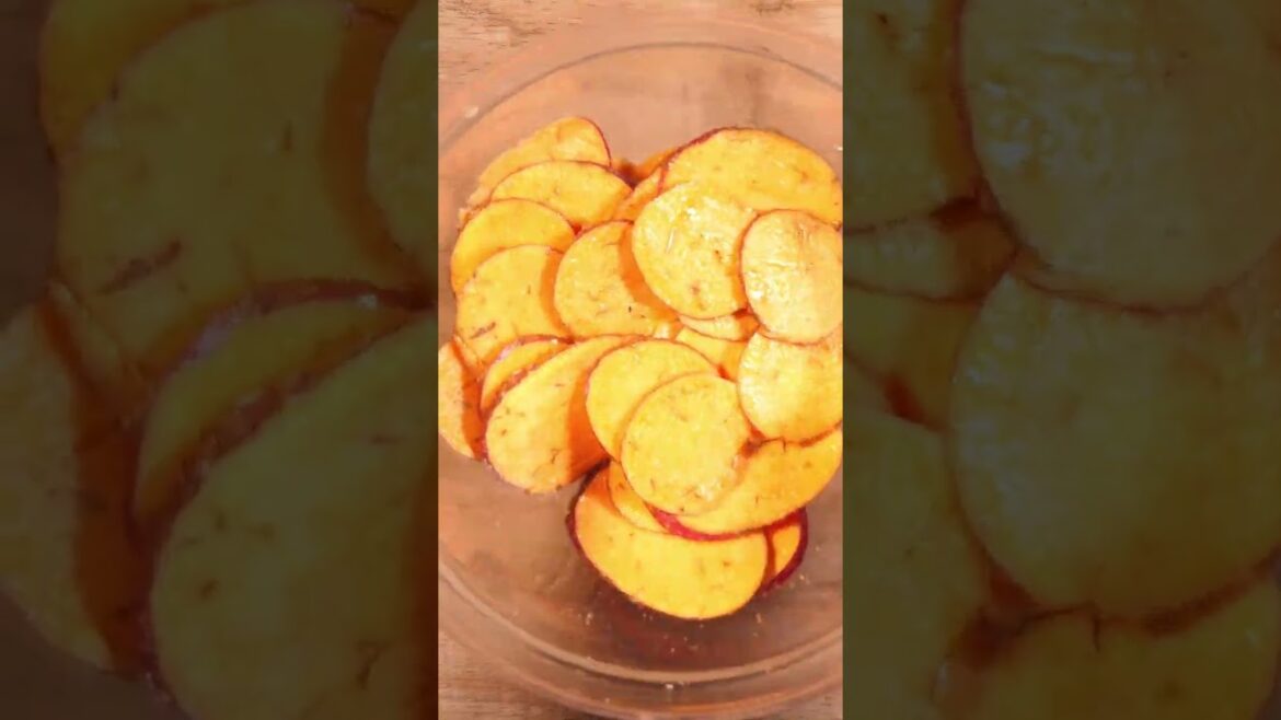 Air Fryer Sweet Potato Chips | ULTREAN #shorts #airfryer #cooking #amazonfinds #healthydiet Air Fryer Sweet Potato Chips | ULTREAN #shorts #airfryer #cooking #amazonfinds #healthydiet