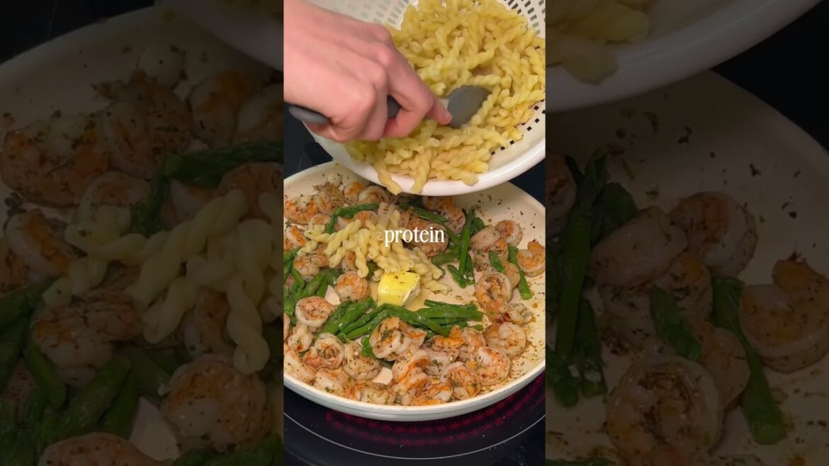 HIGH PROTEIN SHRIMP PASTA HIGH PROTEIN SHRIMP PASTA