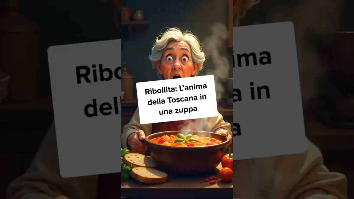 Ribollita: L’anima della Toscana in una zuppa #Toscana #CucinaTradizionale #Ribollita #Storia