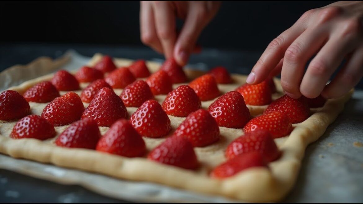 Don't skip this recipe with strawberries! Delicious dessert! 5-minute recipe
