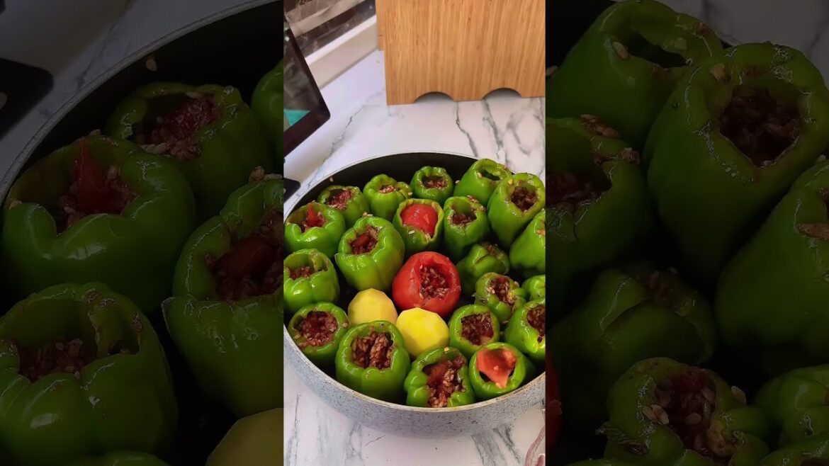 Dolma biberi birde bu tarifle deneyin ⭐️ çok lezzetli #kolaytarifler Dolma biberi birde bu tarifle deneyin ⭐️ çok lezzetli #kolaytarifler