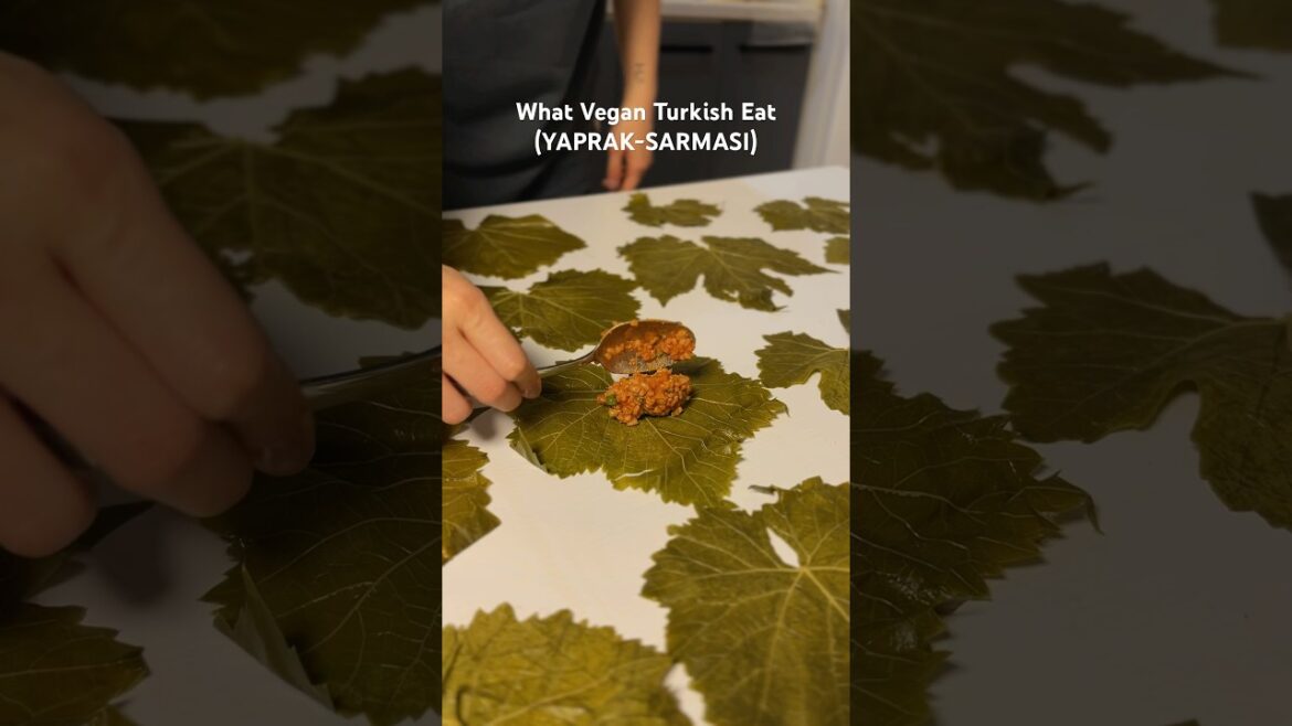 Best Vegan Grape Leaf Rolls | traditional Turkish Yaprak Sarması