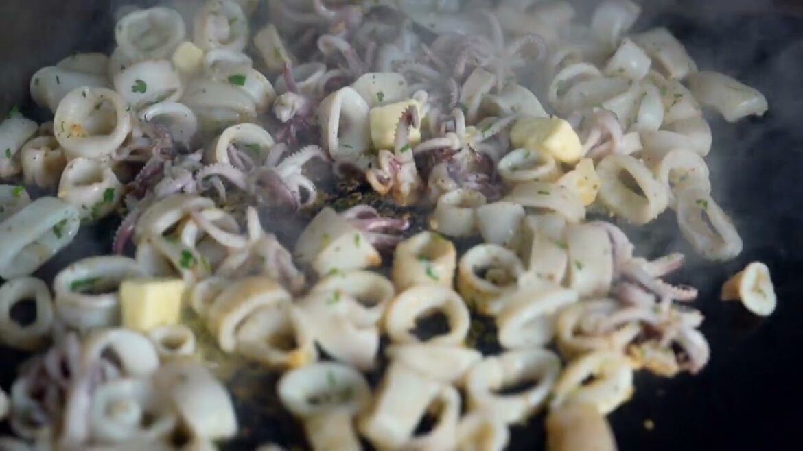 Grilled Calamari Salad LIKE NO OTHER Grilled Calamari Salad LIKE NO OTHER