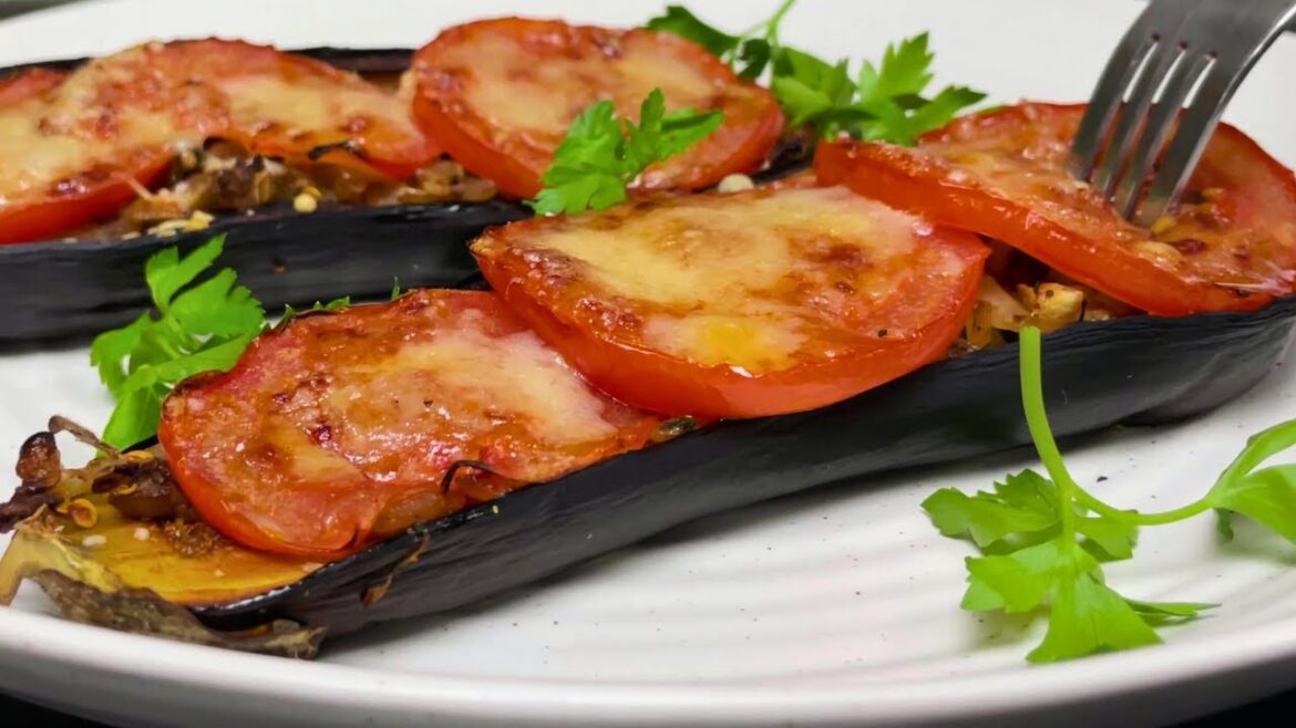 Eggplant Parmesan Boats Are My Family's Favourite Dinner Recipes!