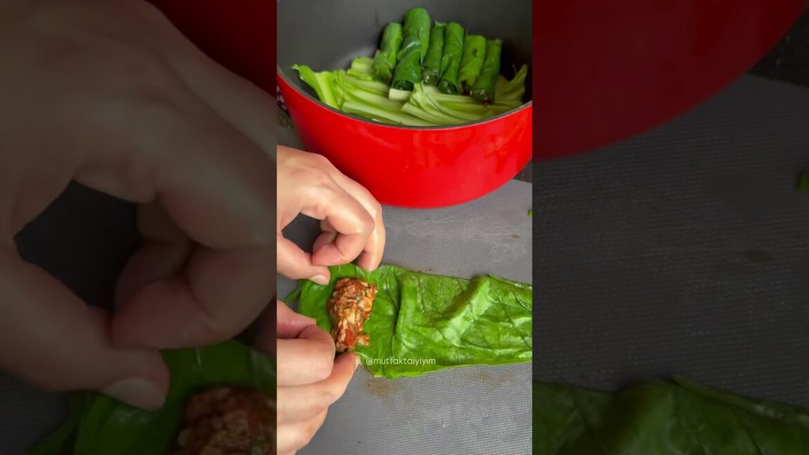 Sivas usulü etli pazı sarma ( tarif yorumda )