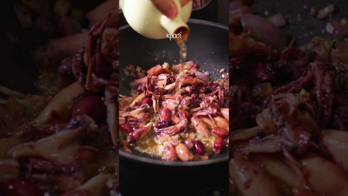 Μακαρονάδα Puttanesca με καλαμαράκια #puttanesca #recipe #pasta Μακαρονάδα Puttanesca με καλαμαράκια #puttanesca #recipe #pasta