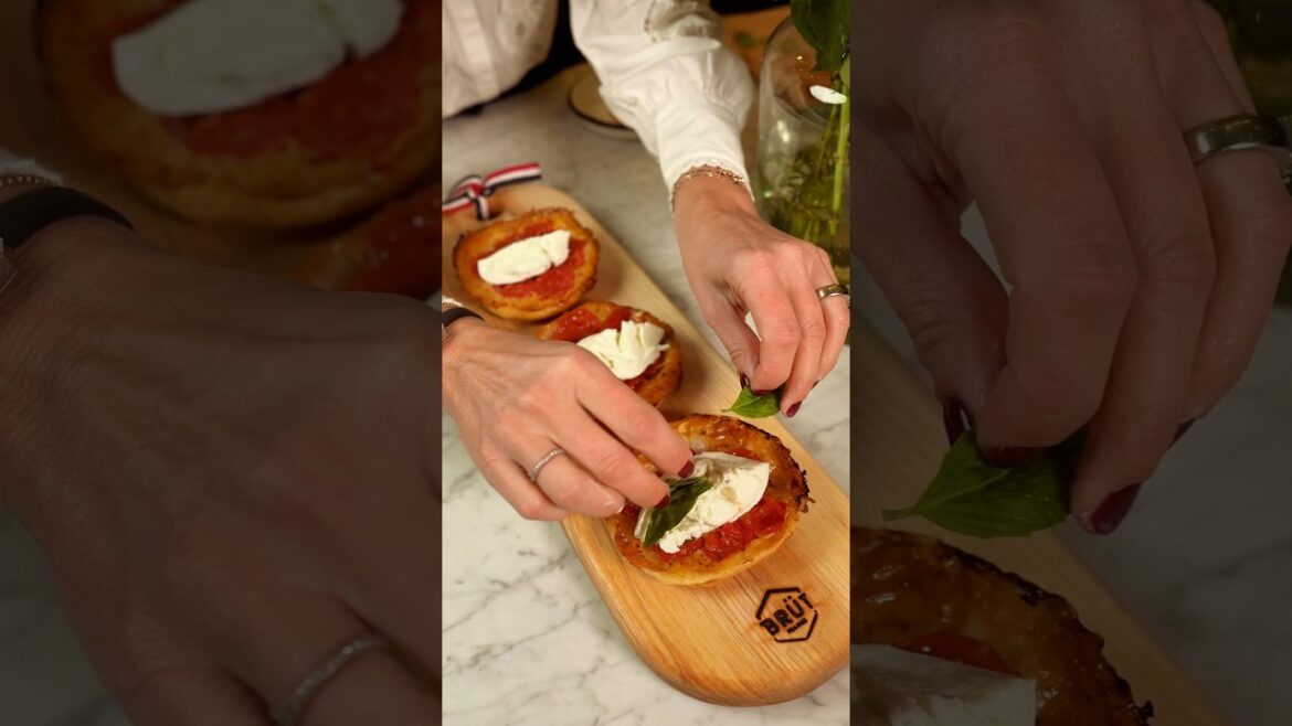 Tartes tatins salées de Tomates cerises, une pépite vraiment #recettedujour Tartes tatins salées de Tomates cerises, une pépite vraiment #recettedujour