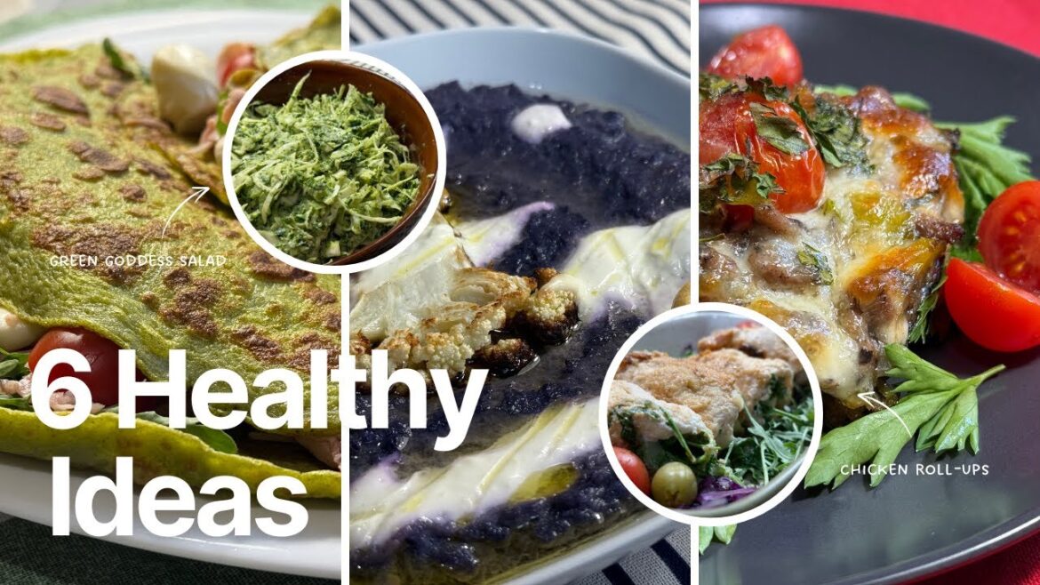 Green Goddess Salad & 5 More Healthy Recipes You’ll Crave | Easy & Tasty Meal Ideas Green Goddess Salad & 5 More Healthy Recipes You’ll Crave | Easy & Tasty Meal Ideas