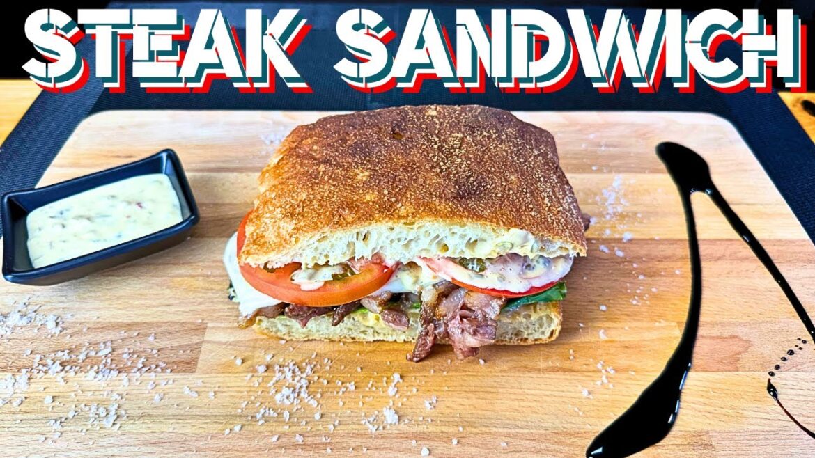 The Ultimate Steak Sandwich: Ribeye + Pan de Cristal The Ultimate Steak Sandwich: Ribeye + Pan de Cristal