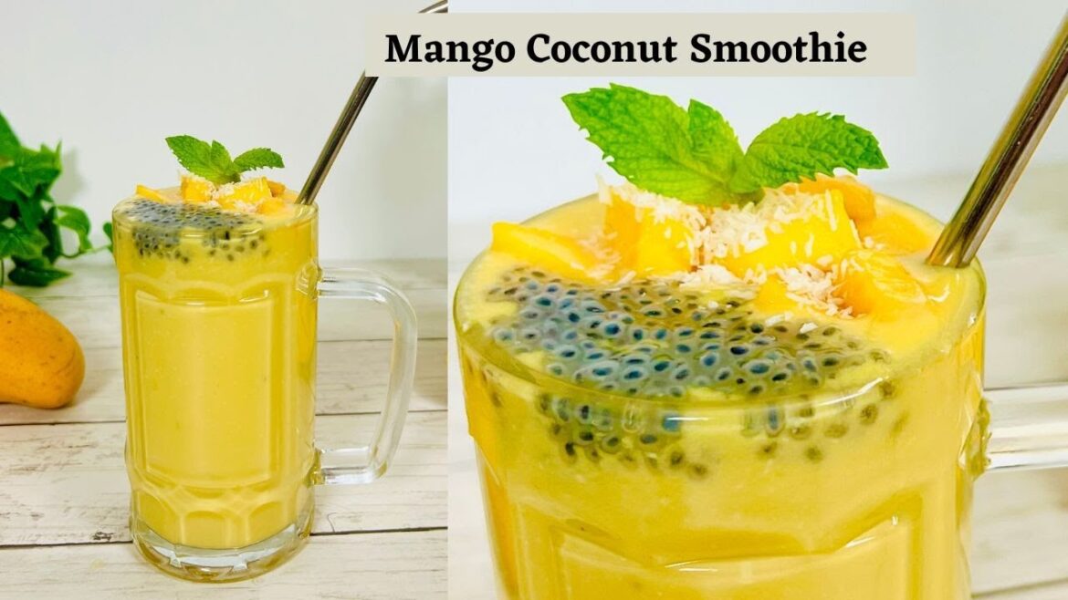 Mango Coconut Smoothie Mango Coconut Smoothie