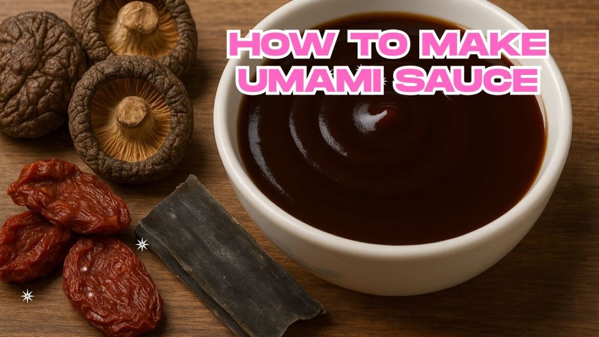 How to Make Umami Sauce: A Savory Blend of Ingredients for a Flavor Burst in Every Bite How to Make Umami Sauce: A Savory Blend of Ingredients for a Flavor Burst in Every Bite