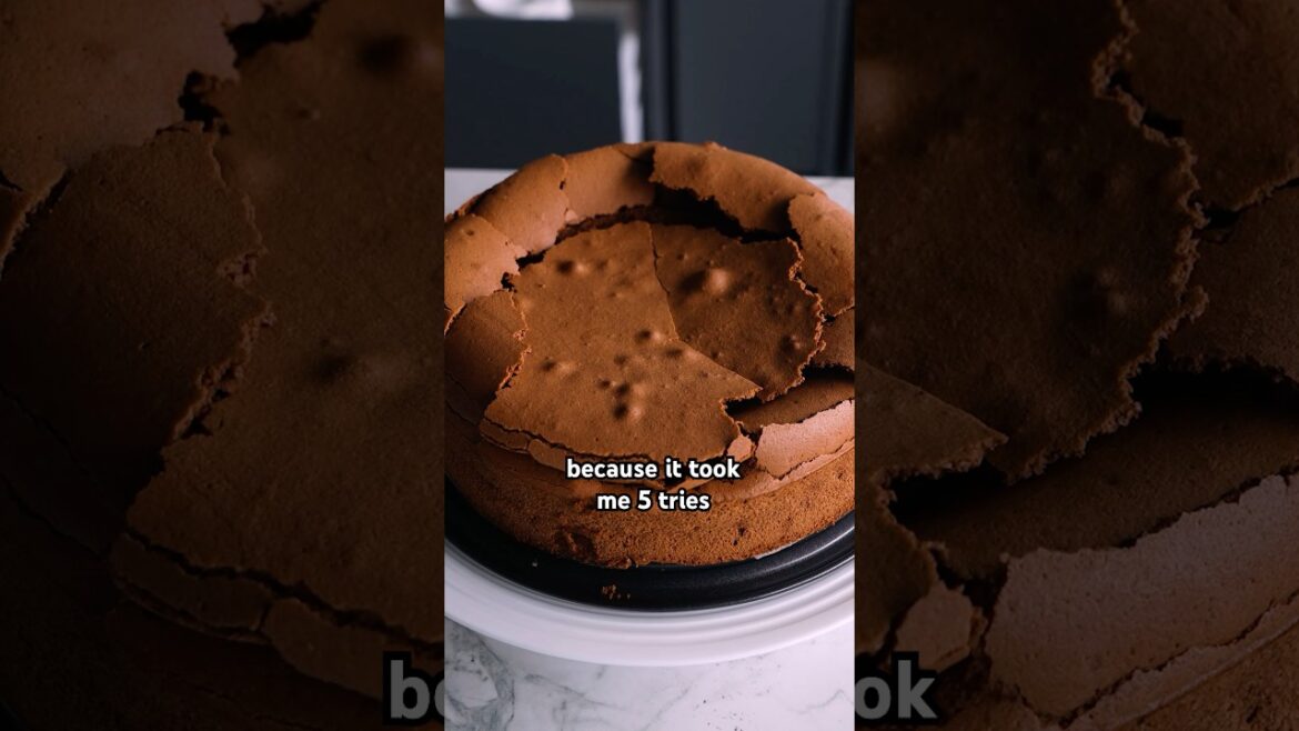 Flourless Chocolate cake #shorts