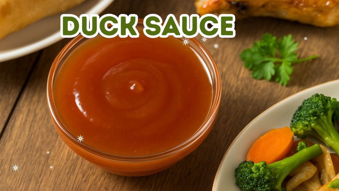 Duck Sauce: It’s Not Just a Dipping Sauce—It’s a Lifestyle  Here’s How to Master It