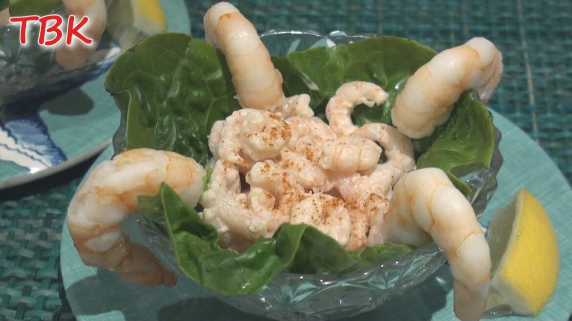 Classic Prawn (Shrimp) Cocktail with Marie Rose Sauce