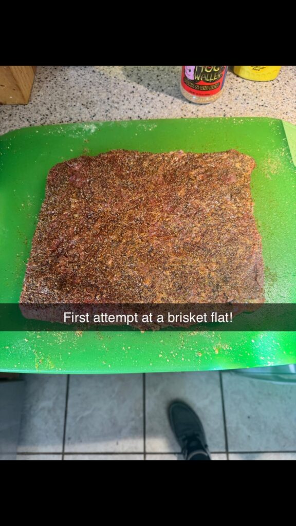 Fist time Brisket Flat