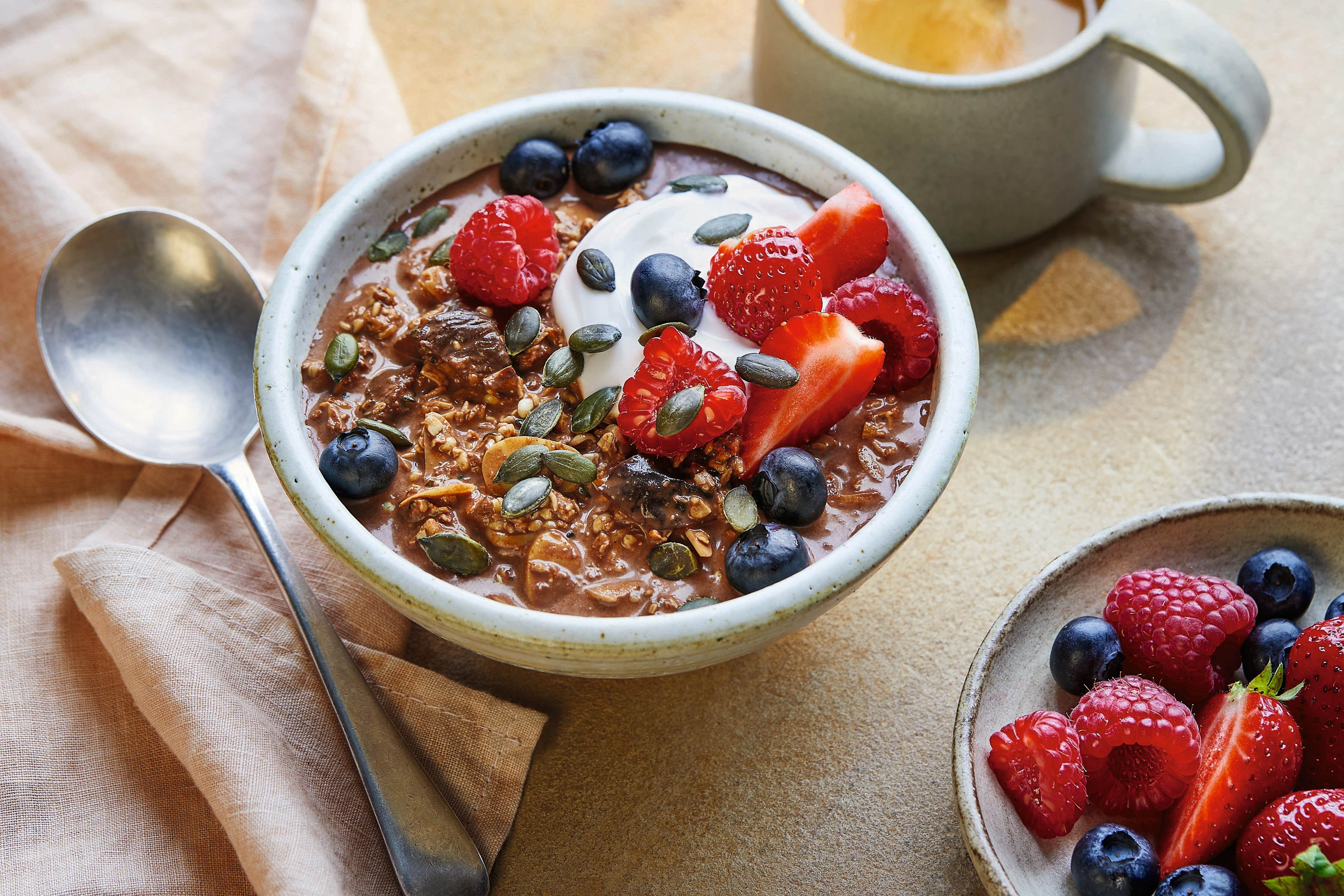 A power breakfast disguised as something your PT might post on Instagram