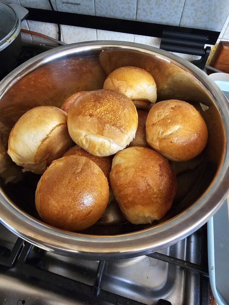 First time baking Burger Buns First time baking Burger Buns