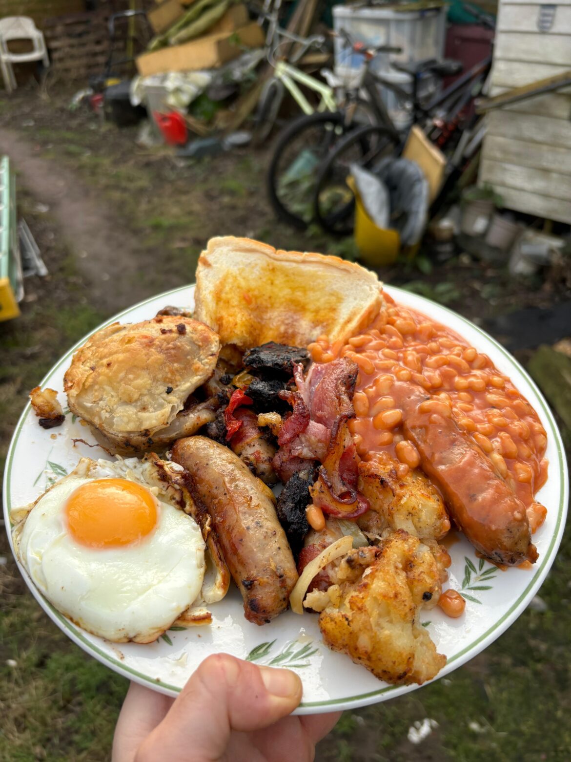 Experimenting by oven cooking and adding a frozen beef pie, thoughts?