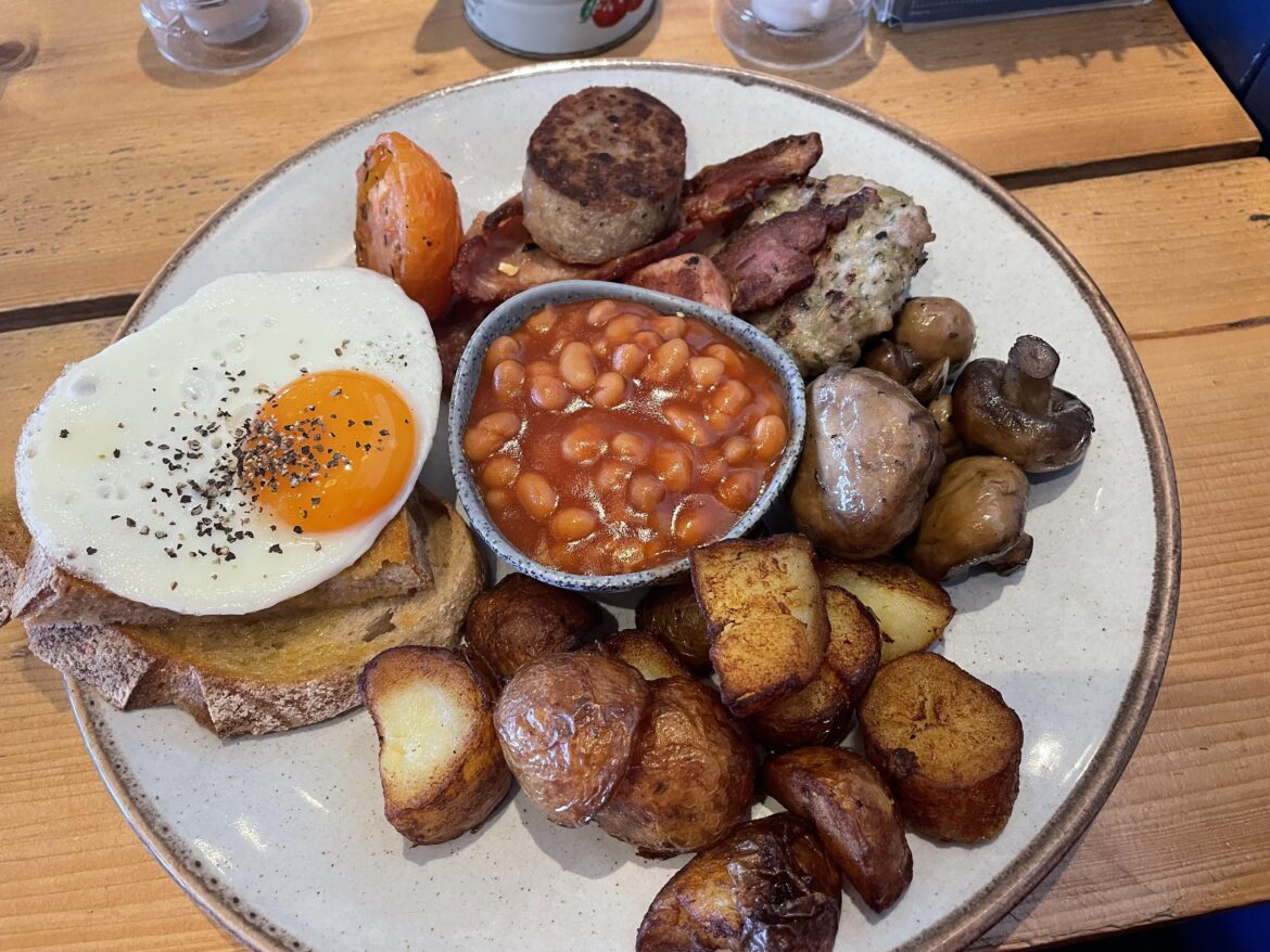 Windjammer’s Captains Breakfast (£14), Falmouth