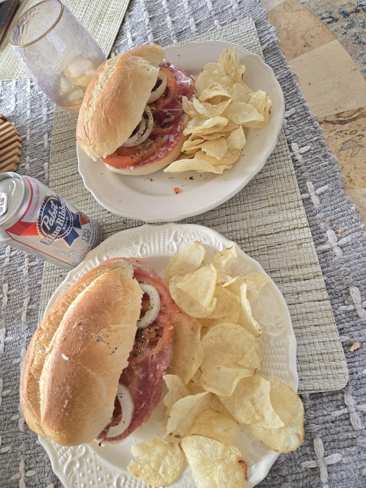 Salami, sopresatta, gaba gabagool and sharp cheddar for me my girlfriend