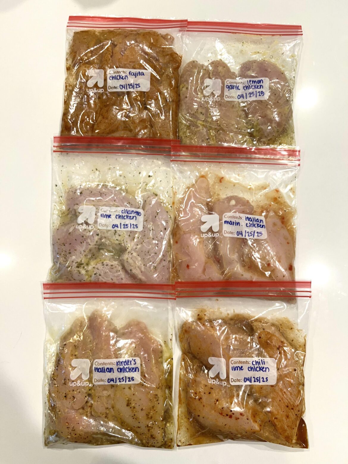 Ready-to-Cook Freezer Prep