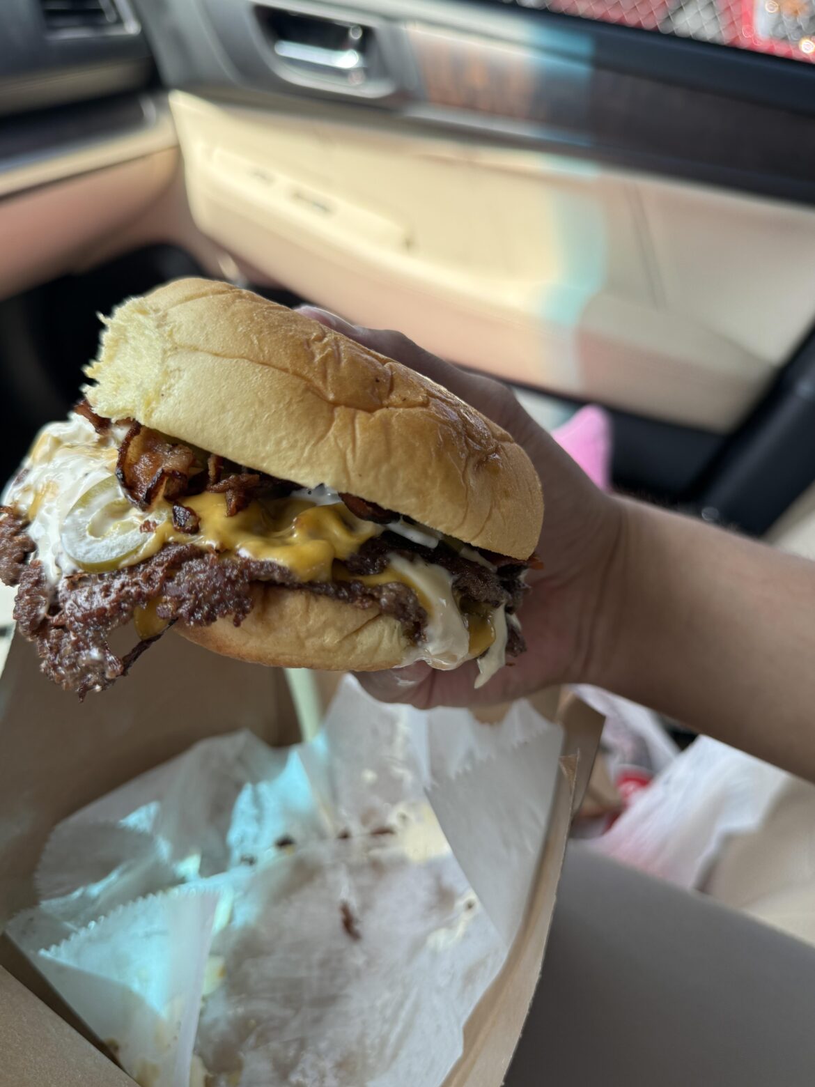 Local food truck and favorite burger spot