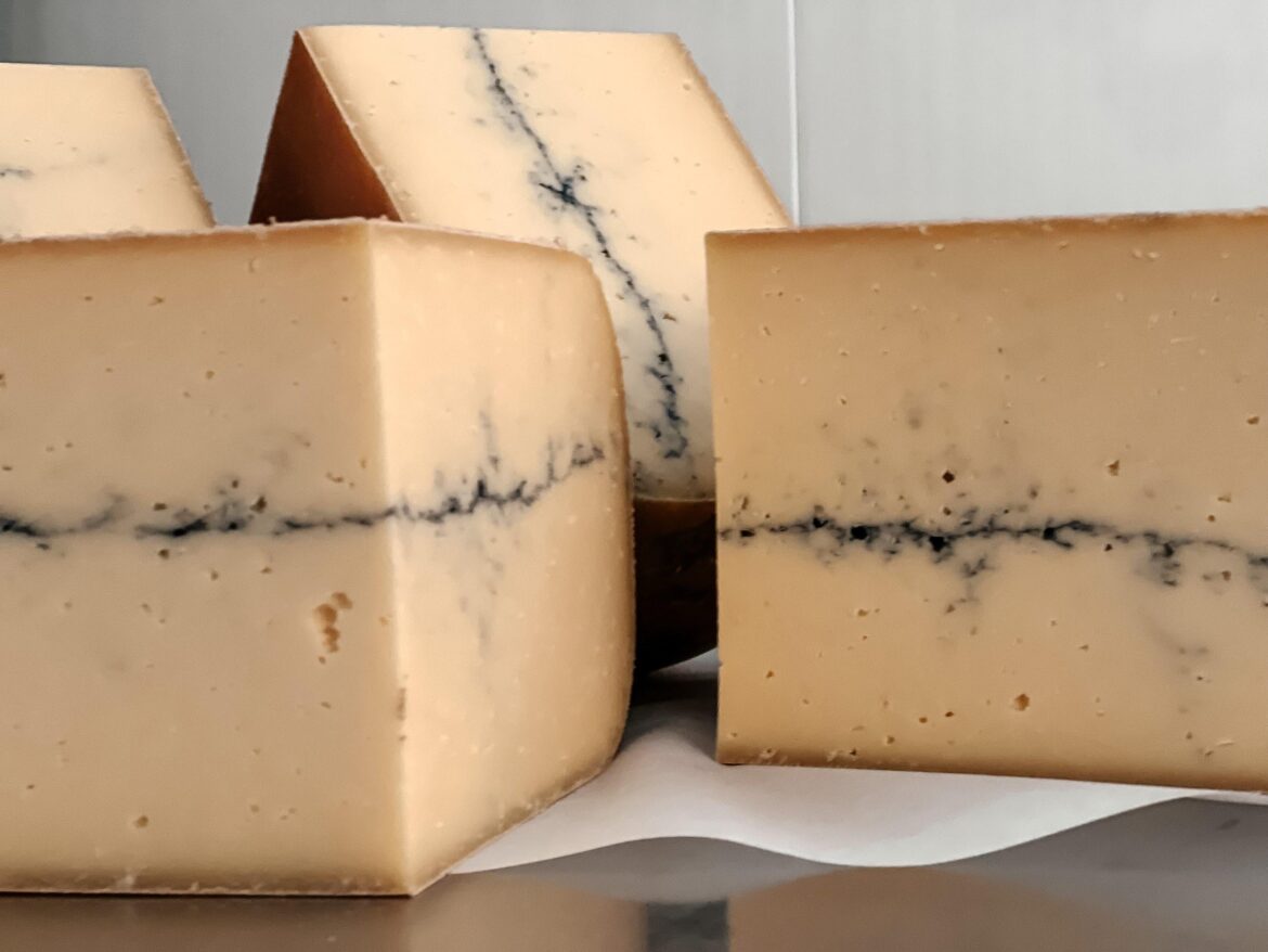 Day 1688 of posting images of cheese until I run out of cheese types: Alpine Ash