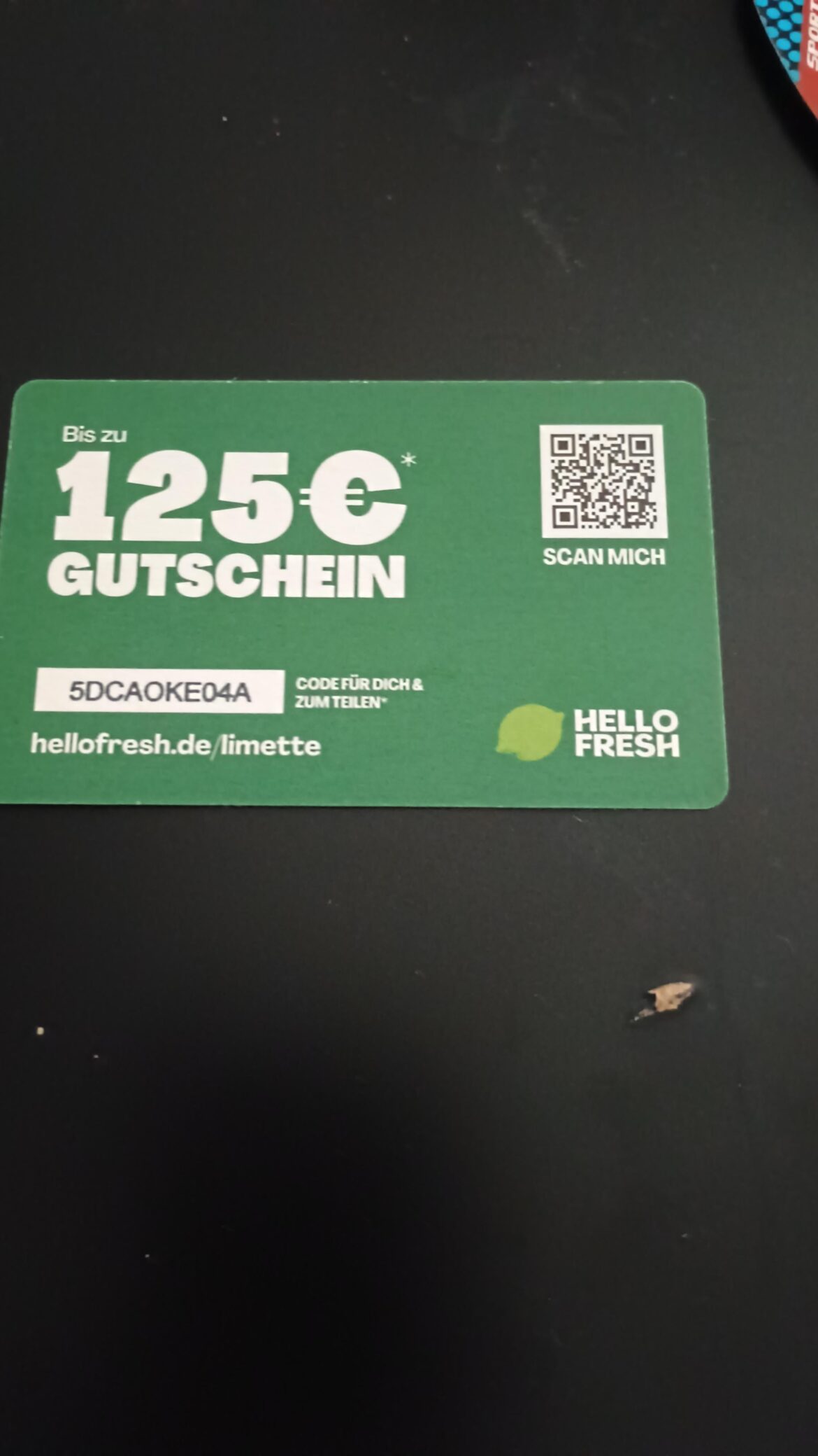 Up to 125€ gift card