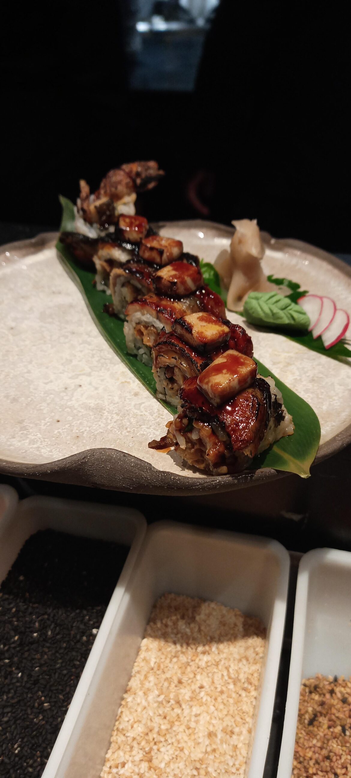 Crab & Unagi Roll .