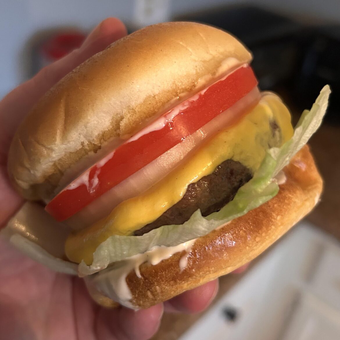 My simple burger.