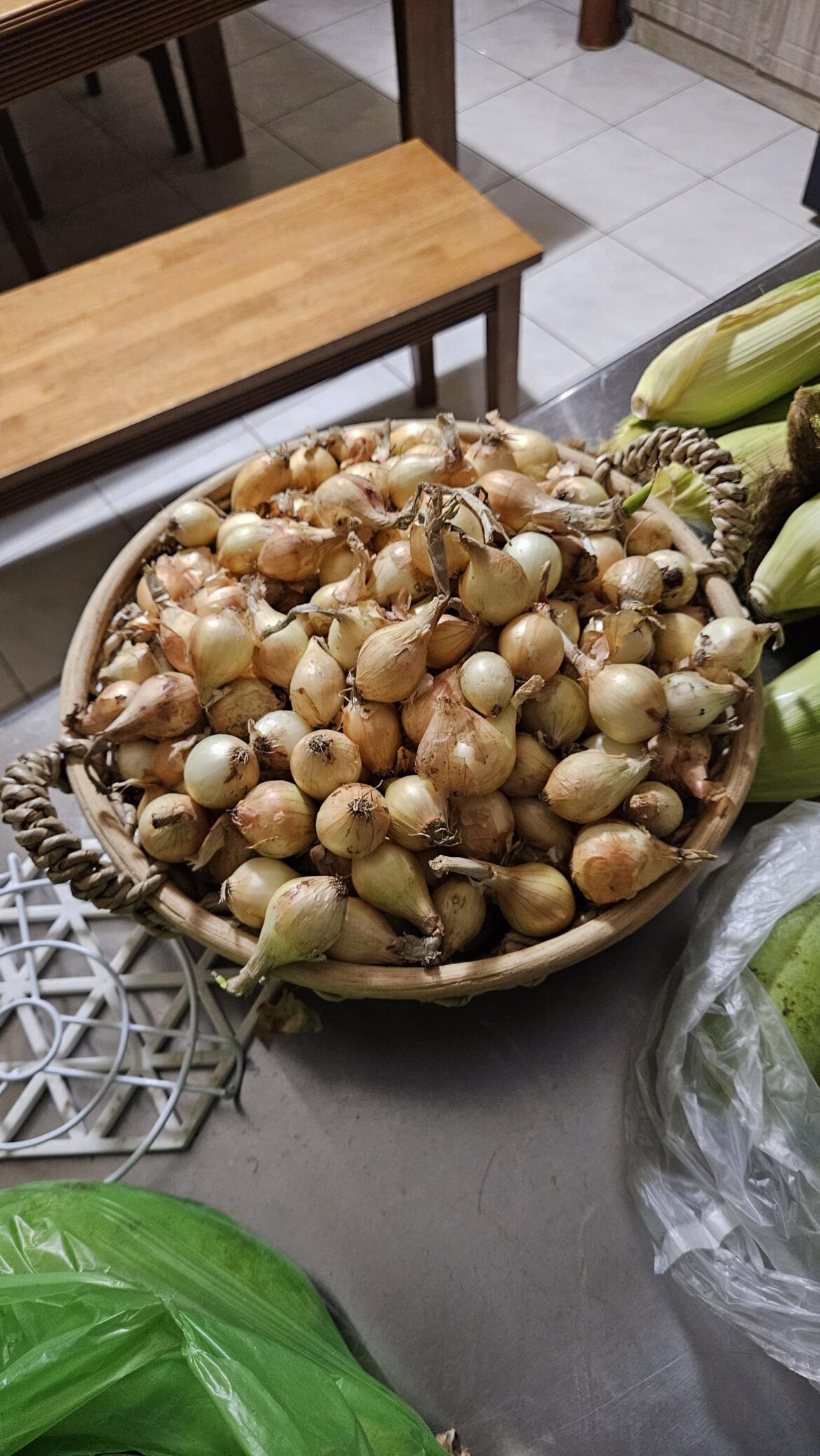 Got a basket full (3kg) of tiny onions! What should I do with them?