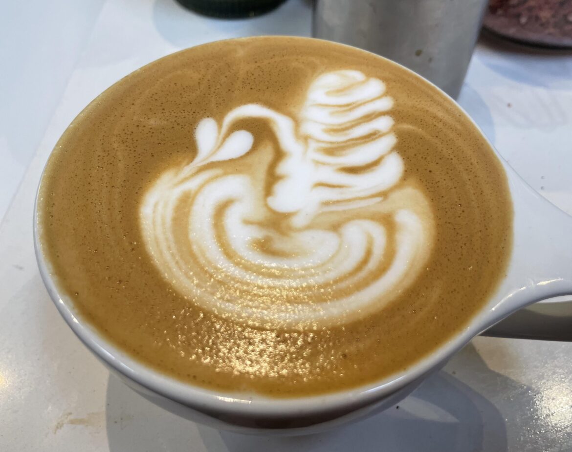 Lil Swan during service today 🥹